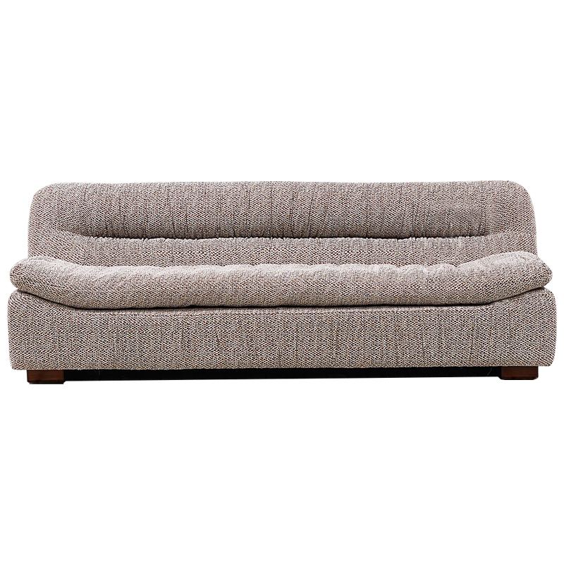Диван Motley Sofa Красный Белый Коричневый Диван Motley Sofa Красный Белый Коричневый в Костроме | Loft Concept