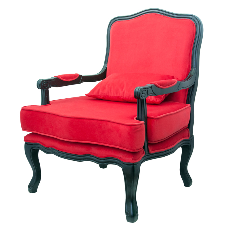 Кресло Harold Chair red Красный Кресло Harold Chair red Красный в Костроме | Loft Concept