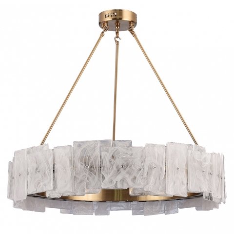 Люстра Frost Patterns & Brass Латунь Люстра Frost Patterns & Brass Латунь в Костроме | Loft Concept