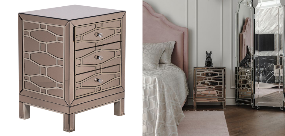 Тумба Mirror Geometry Nightstand Тумба Mirror Geometry Nightstand - Loft-Concept в Костроме