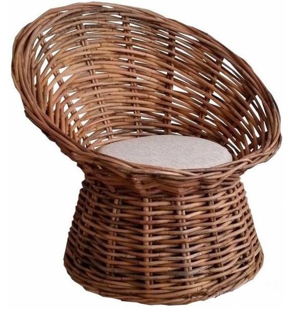 Кресло Rottan Throne Коричневый Кресло Rottan Throne Коричневый в Костроме | Loft Concept