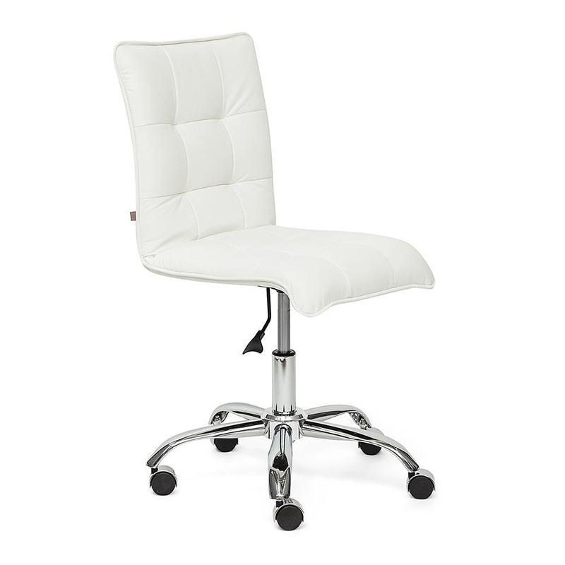 Кресло Deborah eco-leather white Белый Хром Кресло Deborah eco-leather white Белый Хром в Костроме | Loft Concept