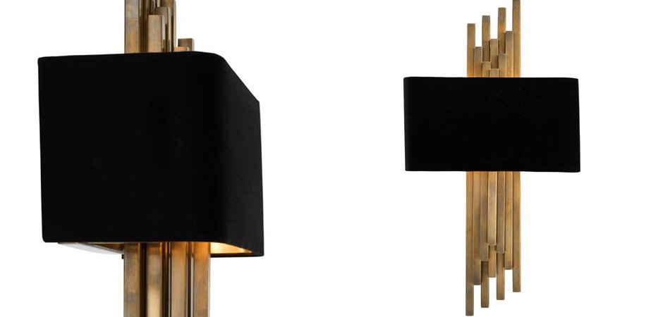 Бра Eichholtz Wall Lamp Caruso Brass Бра Eichholtz Wall Lamp Caruso Brass - Loft-Concept в Костроме