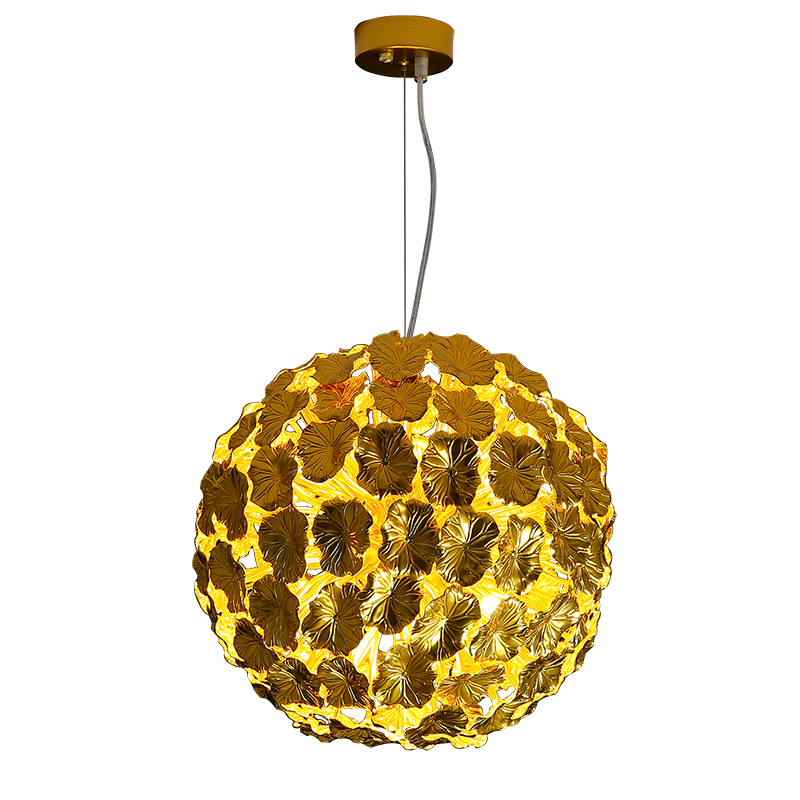 Люстра Bindweed Flower Ball Золотой Люстра Bindweed Flower Ball Золотой в Костроме | Loft Concept