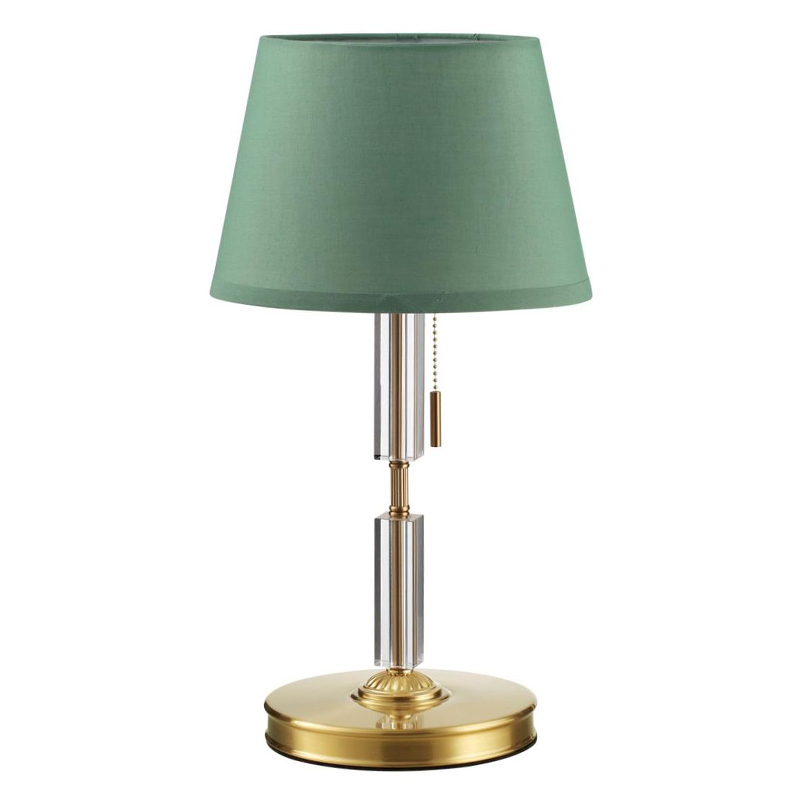 Настольная лампа Ramona Green Table Lamp Бронза Зеленый Настольная лампа Ramona Green Table Lamp Бронза Зеленый в Костроме | Loft Concept