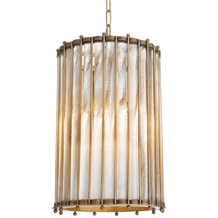 Люстра Lantern Tiziano Antique Brass Прозрачное Стекло Латунь Античная полированная Люстра Lantern Tiziano Antique Brass Прозрачное Стекло Латунь Античная полированная в Костроме | Loft Concept