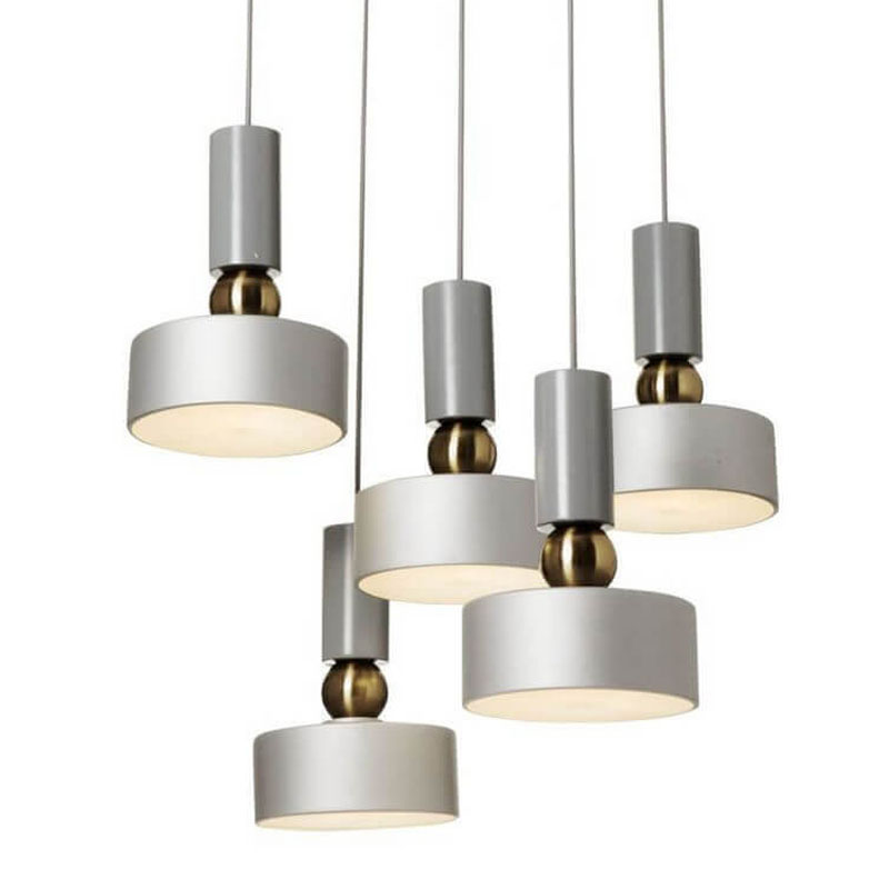 Люстра Nadalor Chandelier Серый Люстра Nadalor Chandelier Серый в Костроме | Loft Concept