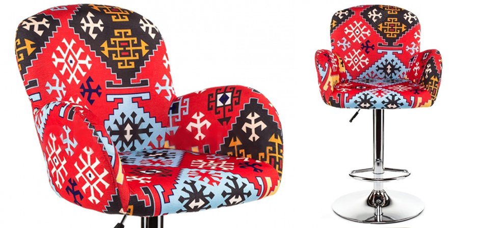 Барный стул Kelim Bar Stool Барный стул Kelim Bar Stool - Loft-Concept в Костроме