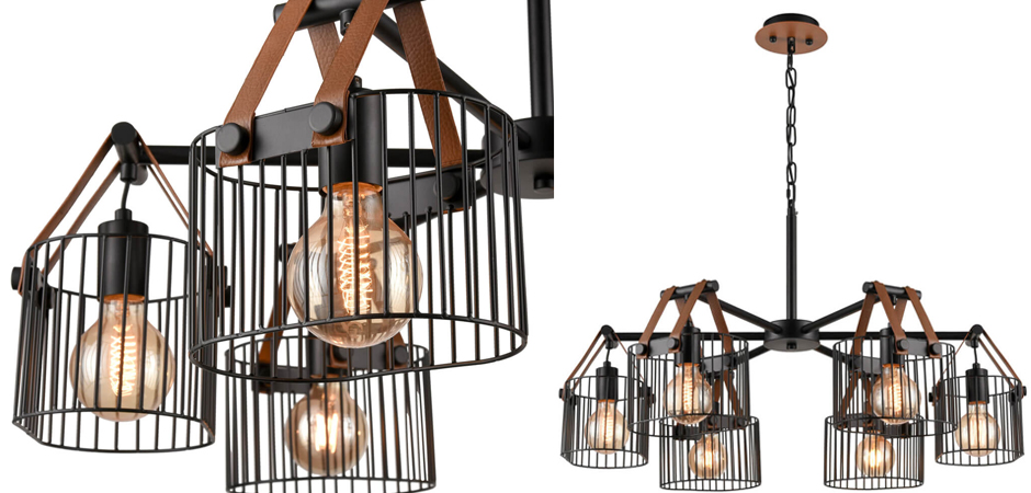 Люстра Cage Wire Color D76 Люстра Cage Wire Color D76 - Loft-Concept в Костроме