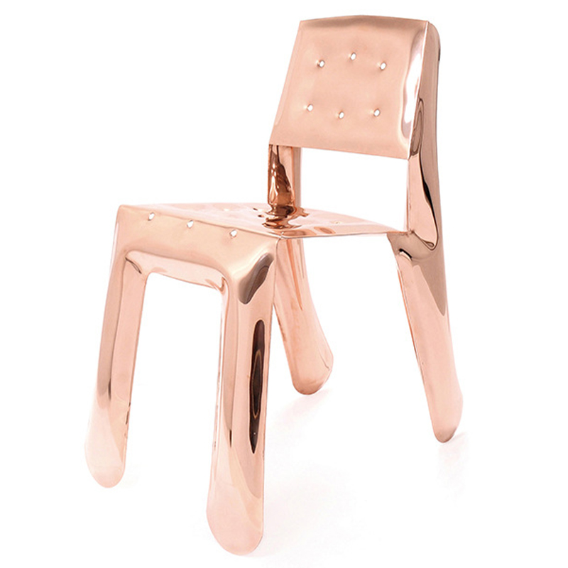 Стул Chippensteel 0.5 Polished Copper Glossy Color Carbon Steel Seating by Zieta Медь Стул Chippensteel 0.5 Polished Copper Glossy Color Carbon Steel Seating by Zieta Медь в Костроме | Loft Concept