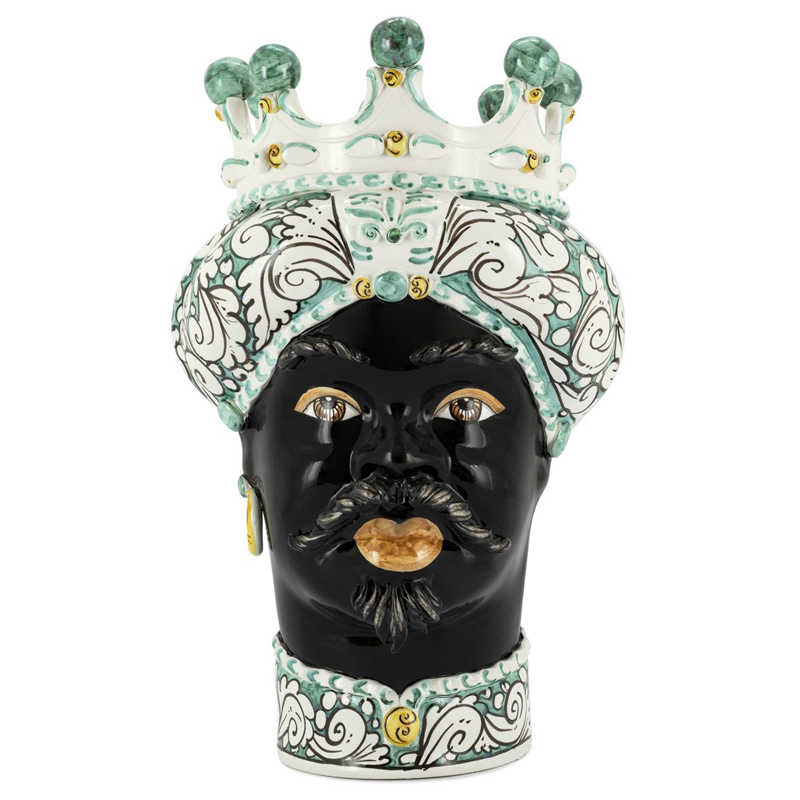 Ваза VASE MORO MAN CROWN Мульти Ваза VASE MORO MAN CROWN Мульти в Костроме | Loft Concept
