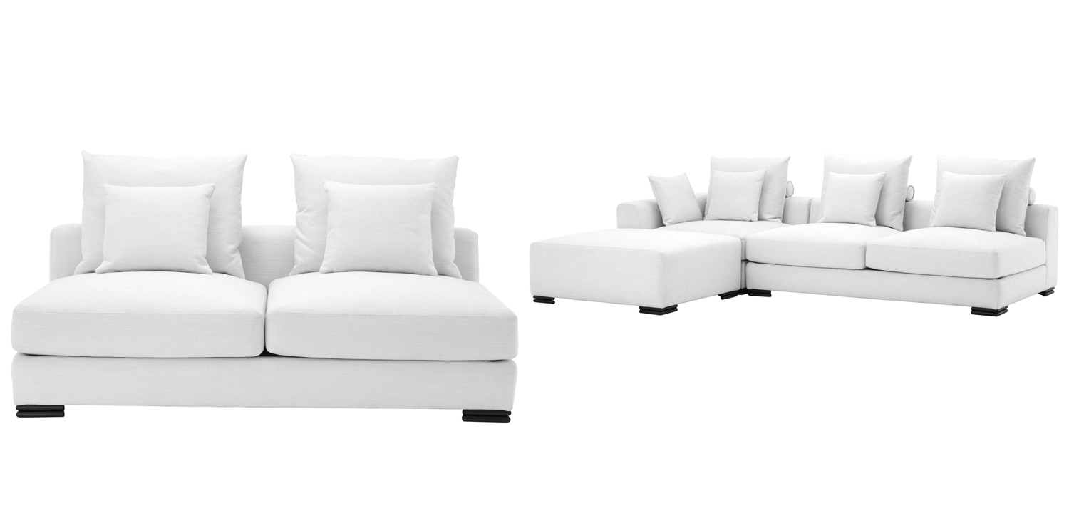 Диван Eichholtz Sofa Clifford 2-Seater white - фото