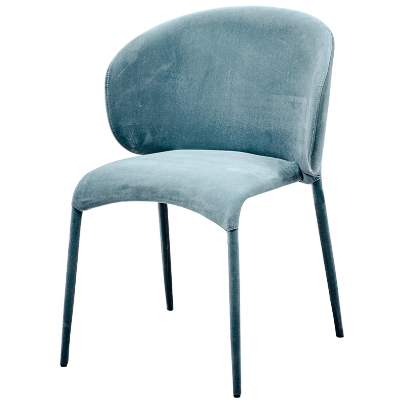Стул Caroline Stool Pastel Blue Голубой пастельный Стул Caroline Stool Pastel Blue Голубой пастельный в Костроме | Loft Concept