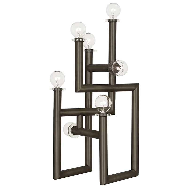 Настольная лампа Jonathan Adler Milano Modernist Table Lamp Bronze Темная бронза Настольная лампа Jonathan Adler Milano Modernist Table Lamp Bronze Темная бронза в Костроме | Loft Concept