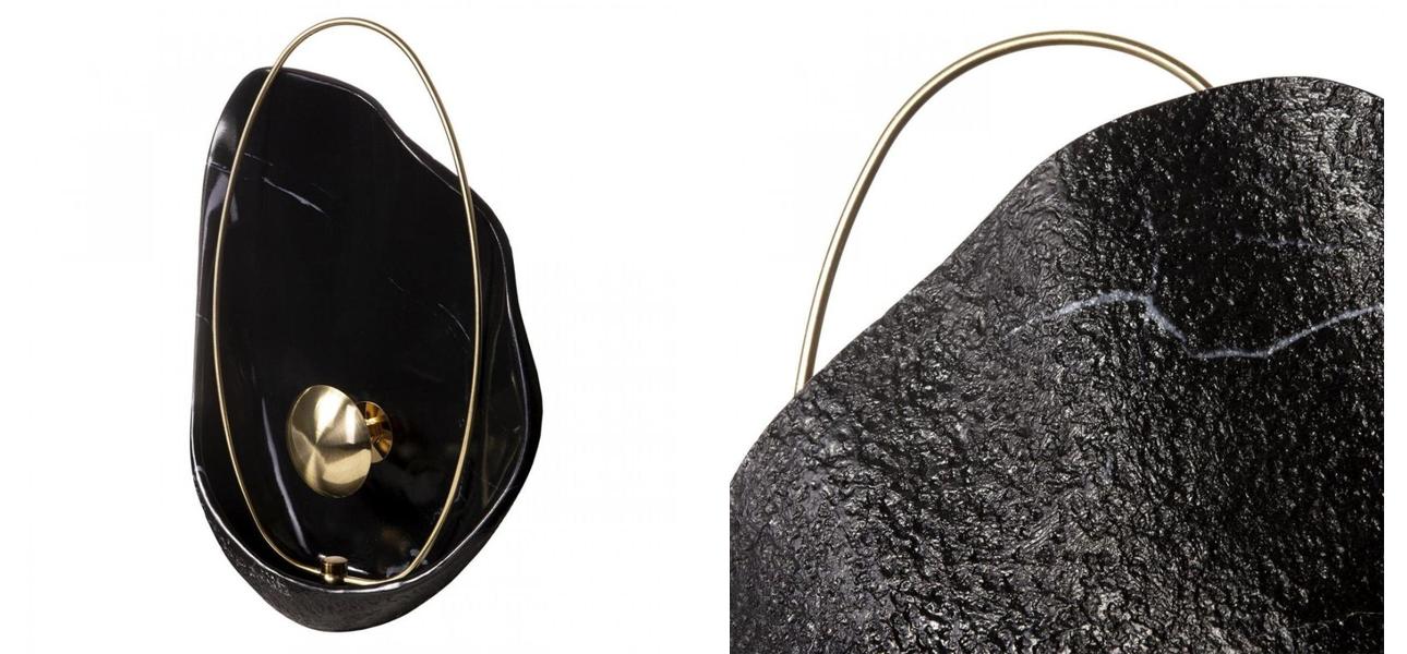 Бра Черная Жемчужина Ginger & Jagger Pearl WALL LAMP - фото