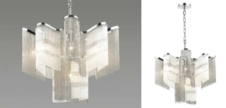 Люстра Mirage Chandelier Silver 60 - Loft-Concept в Костроме