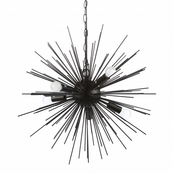 Люстра Sputnik Echinus Pendant 60 Черный Люстра Sputnik Echinus Pendant 60 Черный в Костроме | Loft Concept