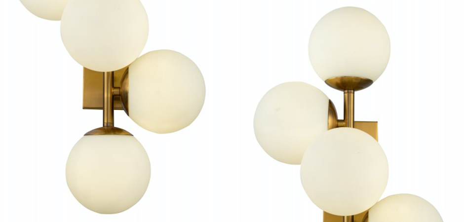 Бра White Balls Sconces Бра White Balls Sconces - Loft-Concept в Костроме
