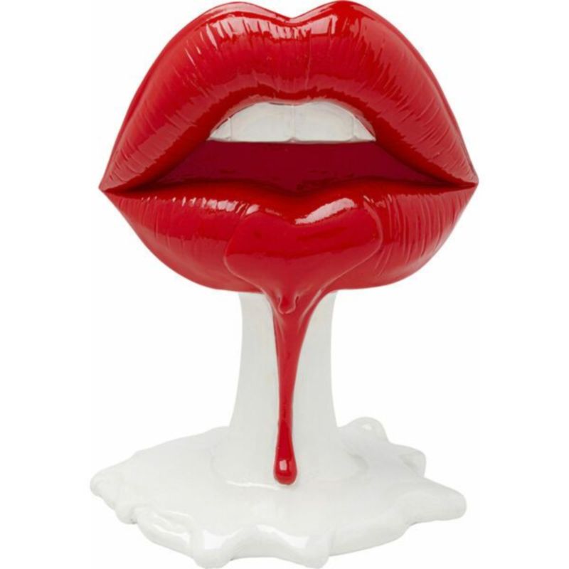 Статуэтка красная Sweet lips Белый Красный Статуэтка красная Sweet lips Белый Красный в Костроме | Loft Concept