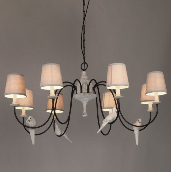 Люстра Norman Bird Chandelier 8 Люстра Norman Bird Chandelier 8 в Костроме | Loft Concept