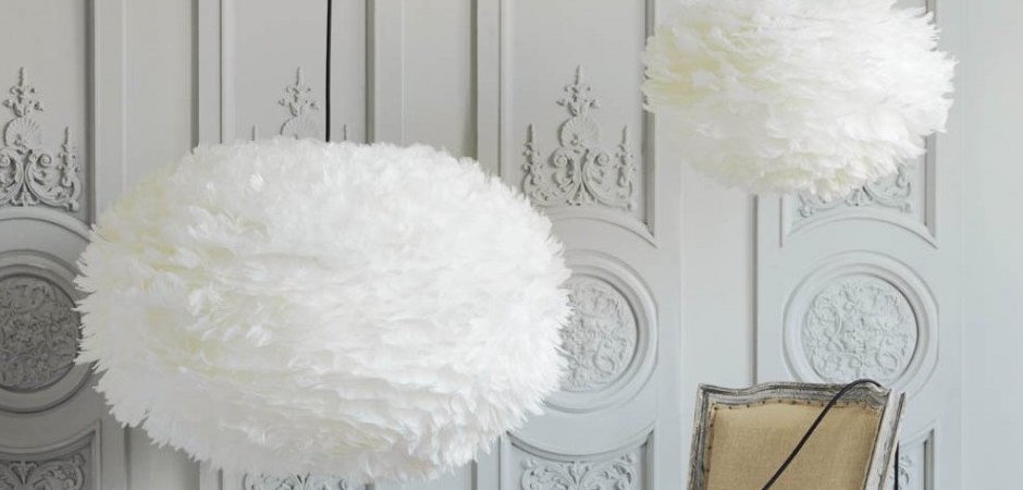 Люстра из перьев Plumage White Люстра из перьев Plumage White - Loft-Concept в Костроме