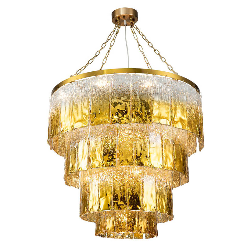 Люстра Golden Ombre Chandelier 61 Золотой Люстра Golden Ombre Chandelier 61 Золотой в Костроме | Loft Concept