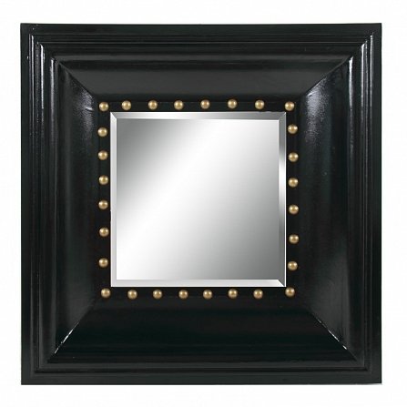 Зеркало настенное состаренное Black Foursquare Зеркало настенное состаренное Black Foursquare в Костроме | Loft Concept