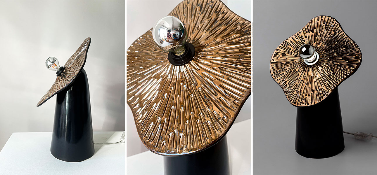 Настольные лампы FLAMMULINA бронзовый - фото №2