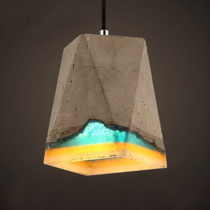 Подвесной светильник Art Concrete Pendant №8 Серый Подвесной светильник Art Concrete Pendant №8 Серый в Костроме | Loft Concept