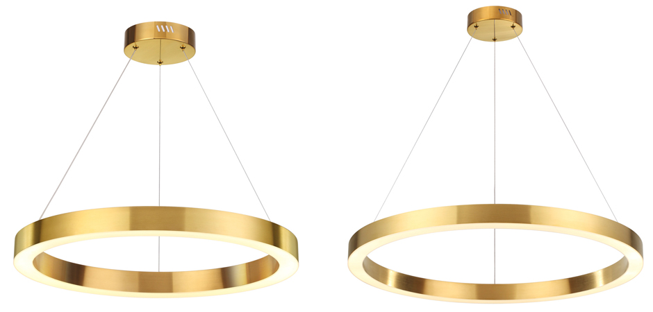 Люстра Gold Ribbon Ring II Люстра Gold Ribbon Ring II - Loft-Concept в Костроме