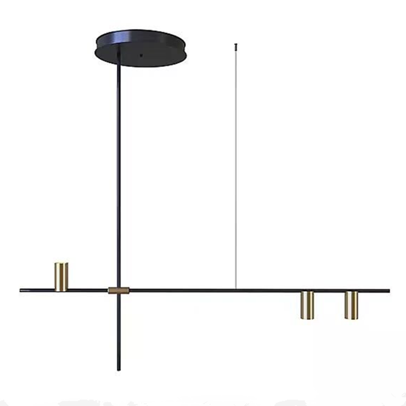 Подвесной светильник TRIBES LINEAR PENDANT Золотой Черный Подвесной светильник TRIBES LINEAR PENDANT Золотой Черный в Костроме | Loft Concept