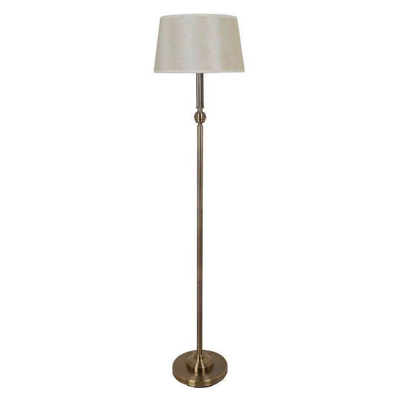 Торшер Brasso Floor lamp Латунь Бежевый Торшер Brasso Floor lamp Латунь Бежевый в Костроме | Loft Concept