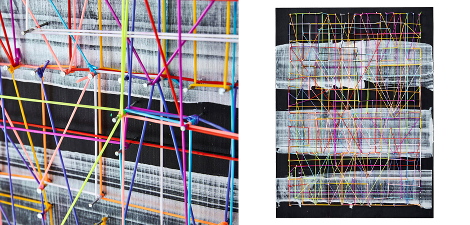 Картина Thread Drawing Картина Thread Drawing - Loft-Concept в Костроме