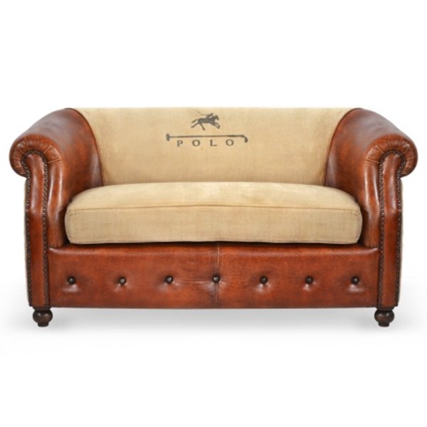 Диван POLO brown leather Диван POLO brown leather в Костроме | Loft Concept