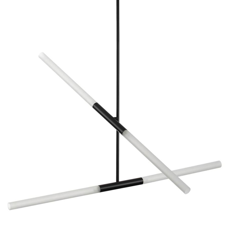 Светильник Black Delta Light 4 lamp Черный Светильник Black Delta Light 4 lamp Черный в Костроме | Loft Concept