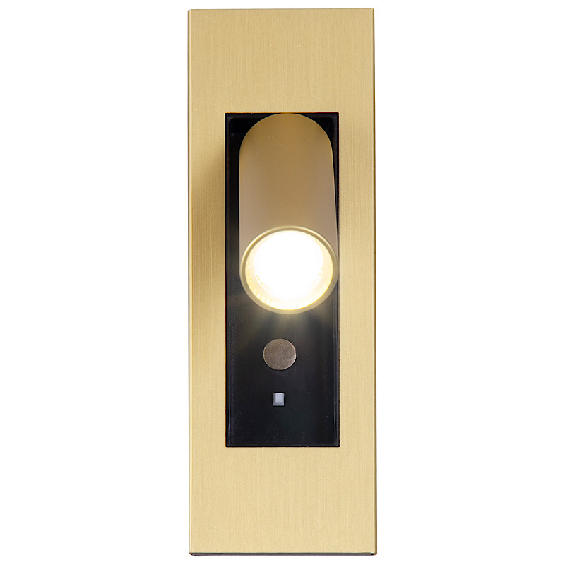 Бра Gold Techno-Led Chelsom Limited Золотой Прозрачный в Костроме | Loft Concept 