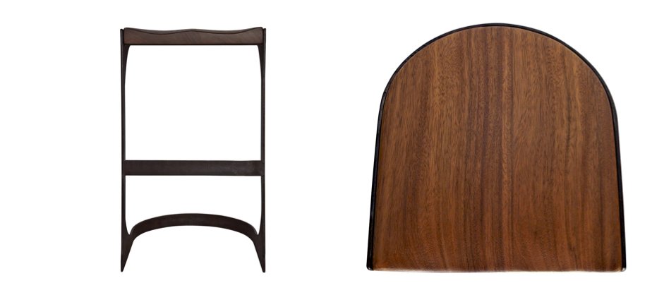 Барный стул Industrial Loft Modern Wood Bar Stool Барный стул Industrial Loft Modern Wood Bar Stool - Loft-Concept в Костроме