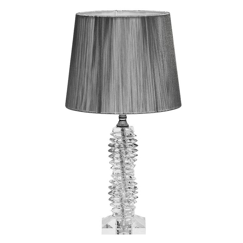 Настольная лампа Niklas Table Lamp Серебряный в Костроме | Loft Concept 