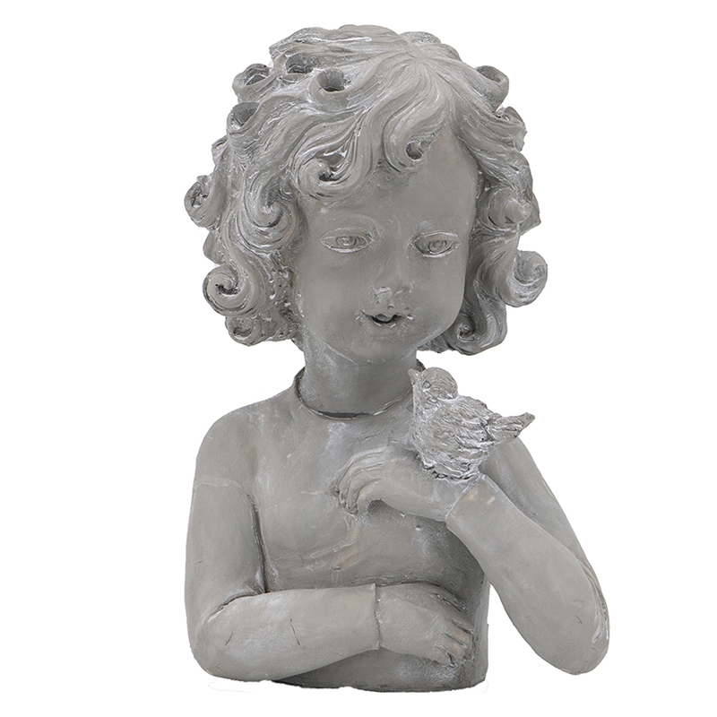 Ваза Child Bust Серый Ваза Child Bust Серый в Костроме | Loft Concept