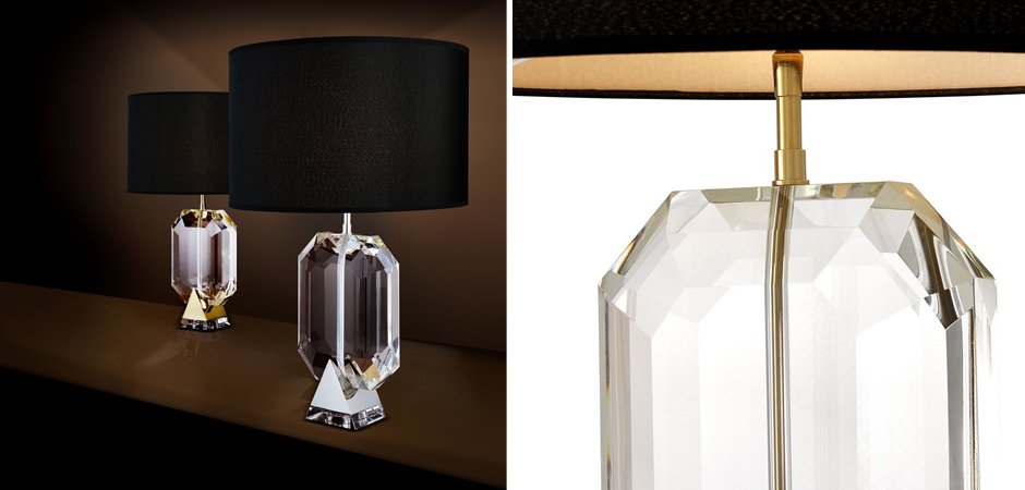 Настольная лампа Eichholtz Table Lamp Emerald Gold & Black Настольная лампа Eichholtz Table Lamp Emerald Gold & Black - Loft-Concept в Костроме