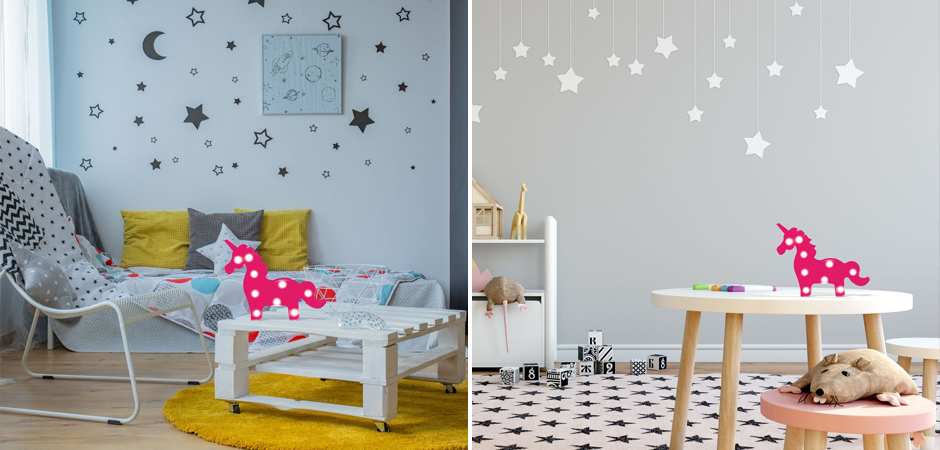 Детский ночник Розовый единорог Детский ночник Розовый единорог - Loft-Concept в Костроме