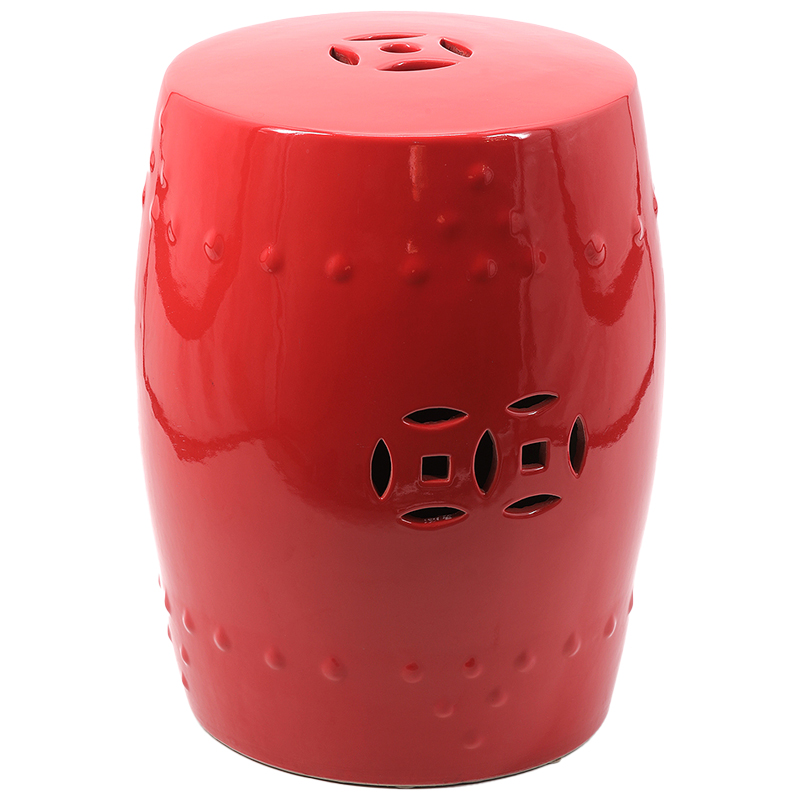 Керамический табурет Prosperity Color Red Красный Керамический табурет Prosperity Color Red Красный в Костроме | Loft Concept
