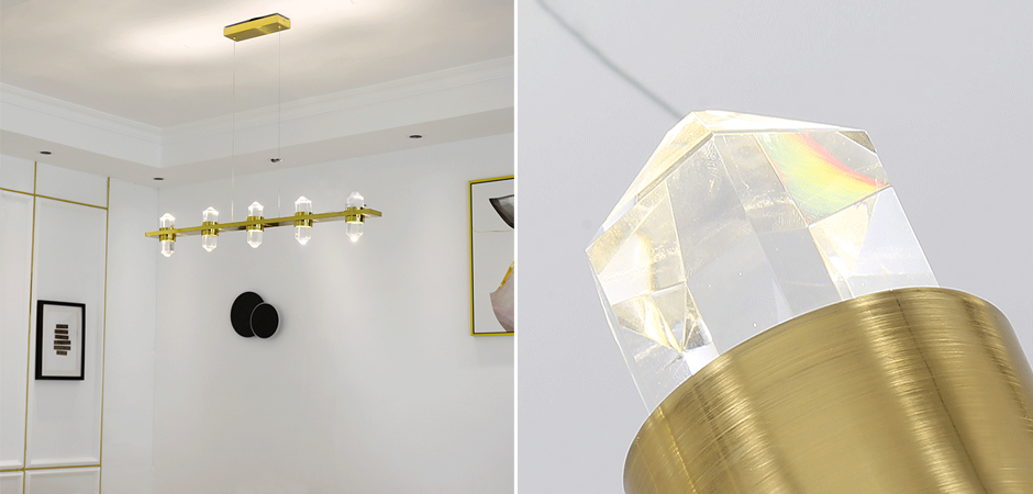 Люстра large Crystals Line Brass Люстра large Crystals Line Brass - Loft-Concept в Костроме