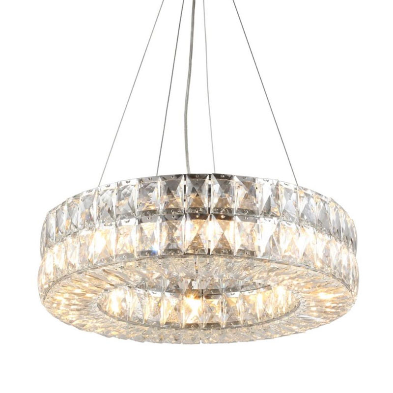 Люстра Crystal Regena Silver Chandelier Прозрачный Хром Люстра Crystal Regena Silver Chandelier Прозрачный Хром в Костроме | Loft Concept