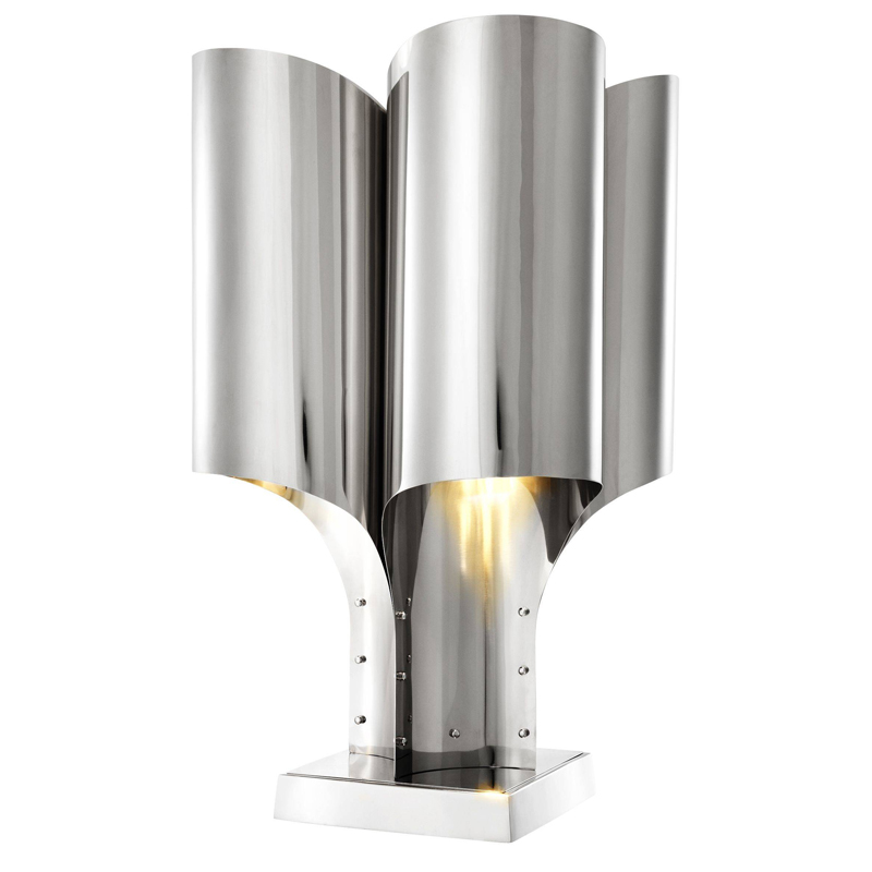 Настольная лампа Eichholtz Table Lamp Spiaggia Никель Настольная лампа Eichholtz Table Lamp Spiaggia Никель в Костроме | Loft Concept