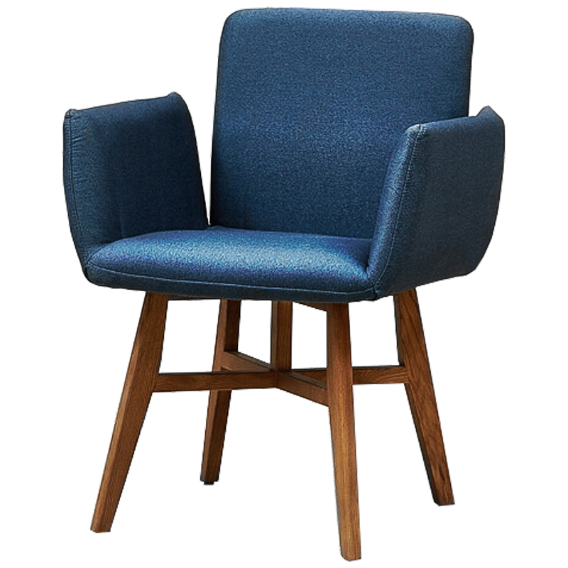 Стул Sionn Stool Синий Коричневый Стул Sionn Stool Синий Коричневый в Костроме | Loft Concept