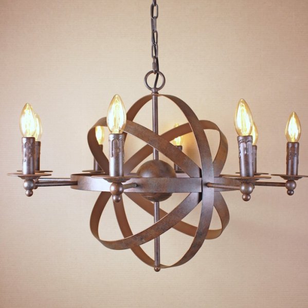 Люстра Heliosphere Chandelier Коричневый Люстра Heliosphere Chandelier Коричневый в Костроме | Loft Concept