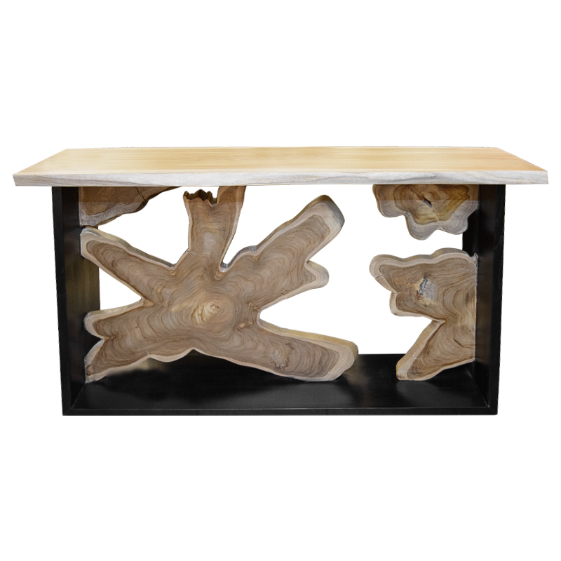 Консоль Erkan Console Древесина Черный Консоль Erkan Console Древесина Черный в Костроме | Loft Concept