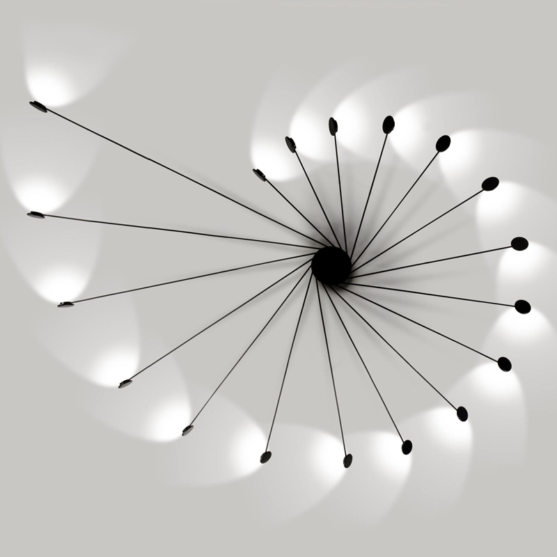 Бра  HELIX WALL LAMP LED 18 Черный матовый в Костроме | Loft Concept 