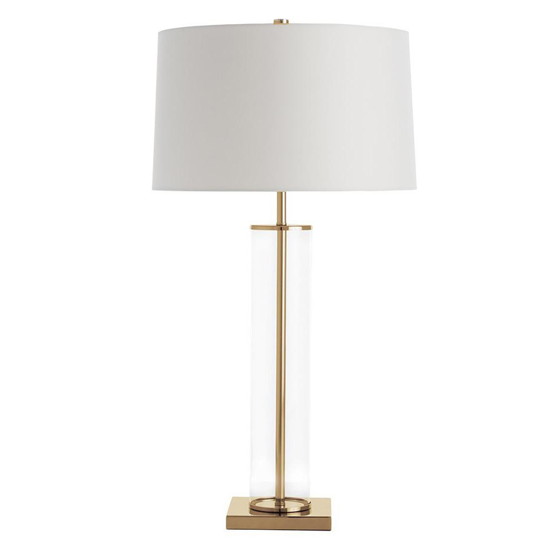 Настольная лампа Ticiana Glass Tube Table lamp gold Золотой Настольная лампа Ticiana Glass Tube Table lamp gold Золотой в Костроме | Loft Concept